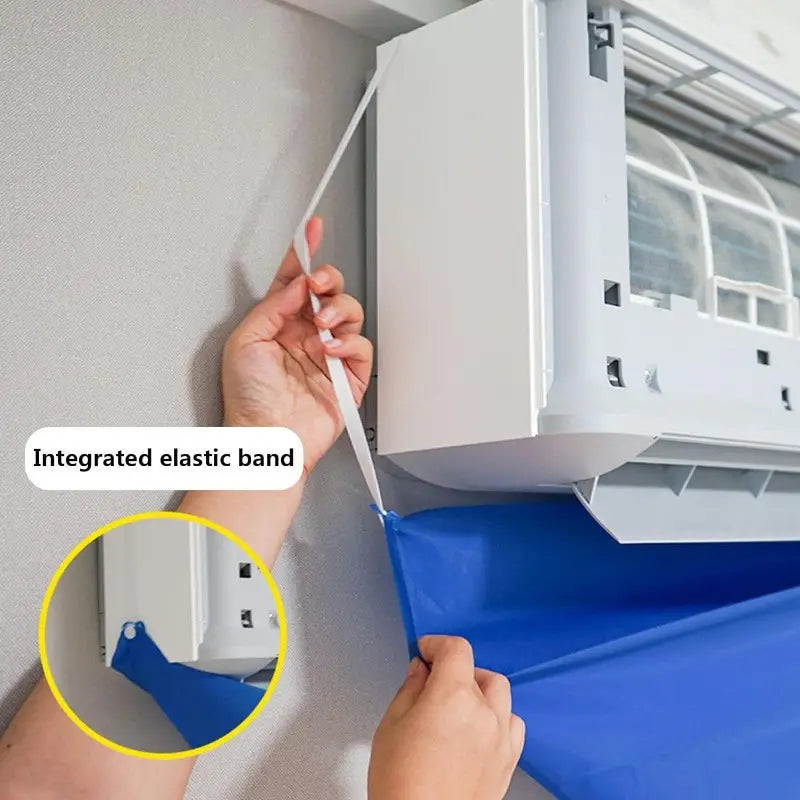 3-Piece Air Conditioning Cleaning Kit with Reusable Plastic Water Collection Bag - Little Tokyo SA