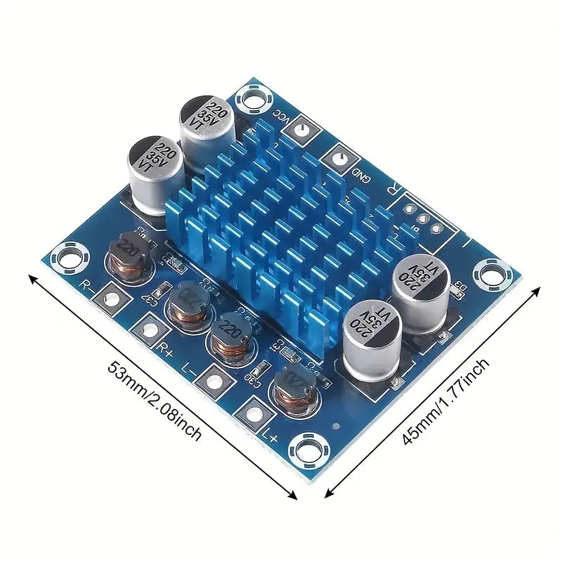 30W+30W 2.0 Channel Digital Stereo Audio Power Amplifier Board - Little Tokyo SA