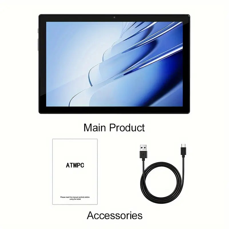 Tablet 10.1 Inch Android 14 OS Tablet, 128GB ROM 4Gb RAM - Little Tokyo SA