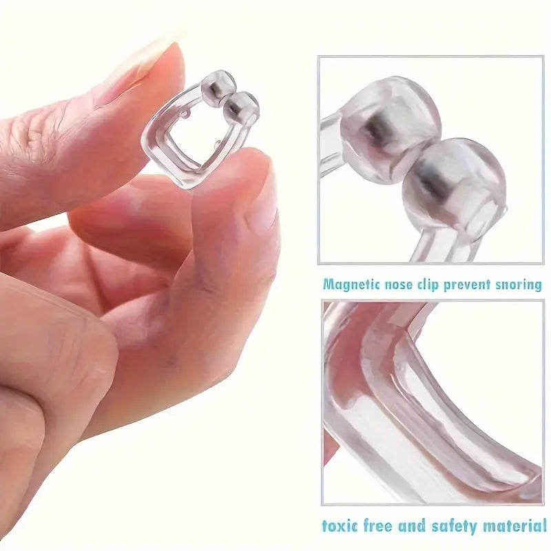 1pc Anti-Snoring Magnetic Silicone Nasal Plug - Little Tokyo SA