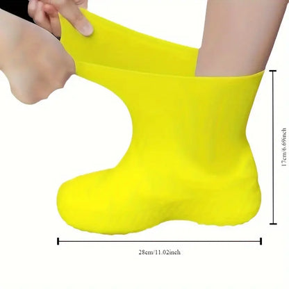 1 Set of Waterproof Outdoor Latex Rain Boots - Little Tokyo SA