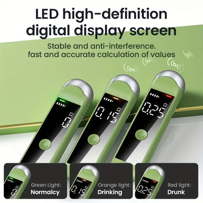 1pc Professional Dual Filtering Algorithm USB Rechargeable Breathalyzer