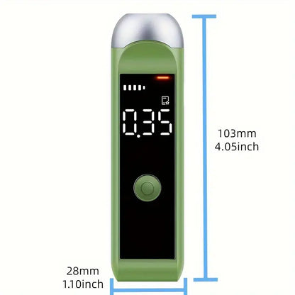 1pc Professional Dual Filtering Algorithm USB Rechargeable Breathalyzer