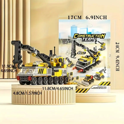 142pcs City Engineering Building Blocks Set - Little Tokyo SA