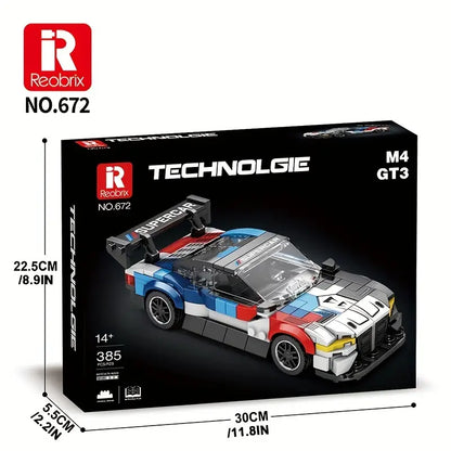 385pcs/set Speed Champion Car Building Blocks - Little Tokyo SA