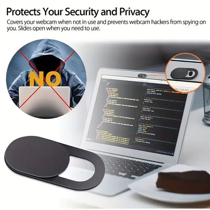 5pcs Webcam Cover Shutter Slider Plastic Camera Cover Phone Lens Sticker - Little Tokyo SA