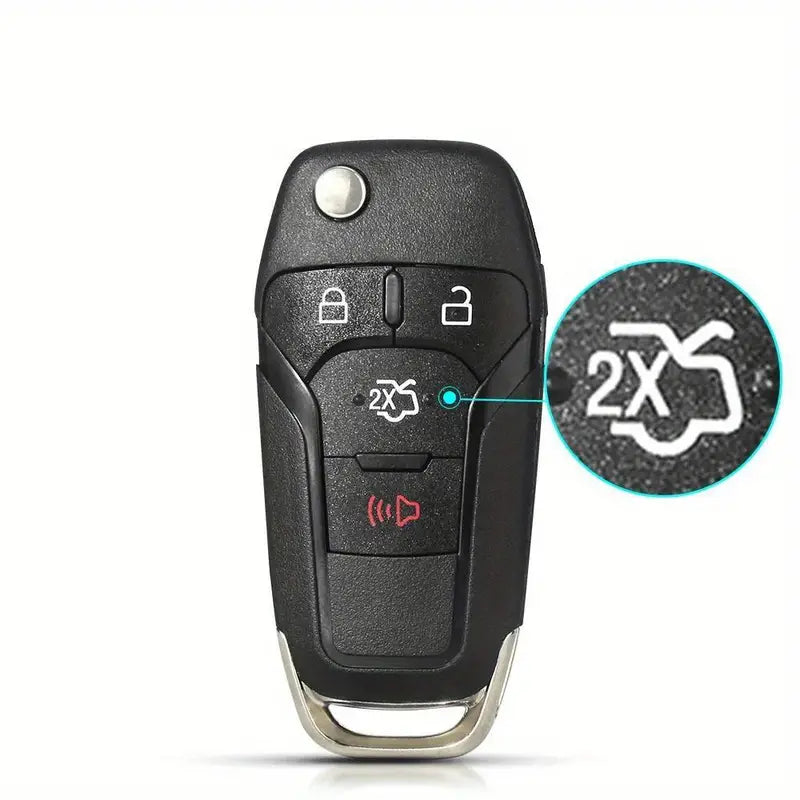 KEYYOU Durable Car Key Case Shell for Ford Vehicles - Little Tokyo SA