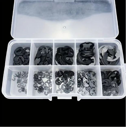 120pcs Stainless Steel Stainless Steel E Clip - Little Tokyo SA