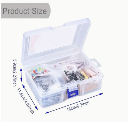 1400pcs Basic Electronics Component Assortment Kit - Little Tokyo SA