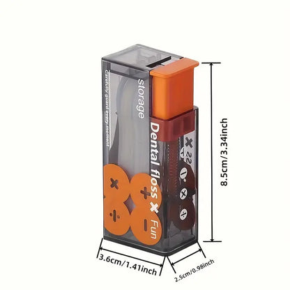 1pc Portable Automatic Pop-up Floss Stick Dispenser - Little Tokyo SA