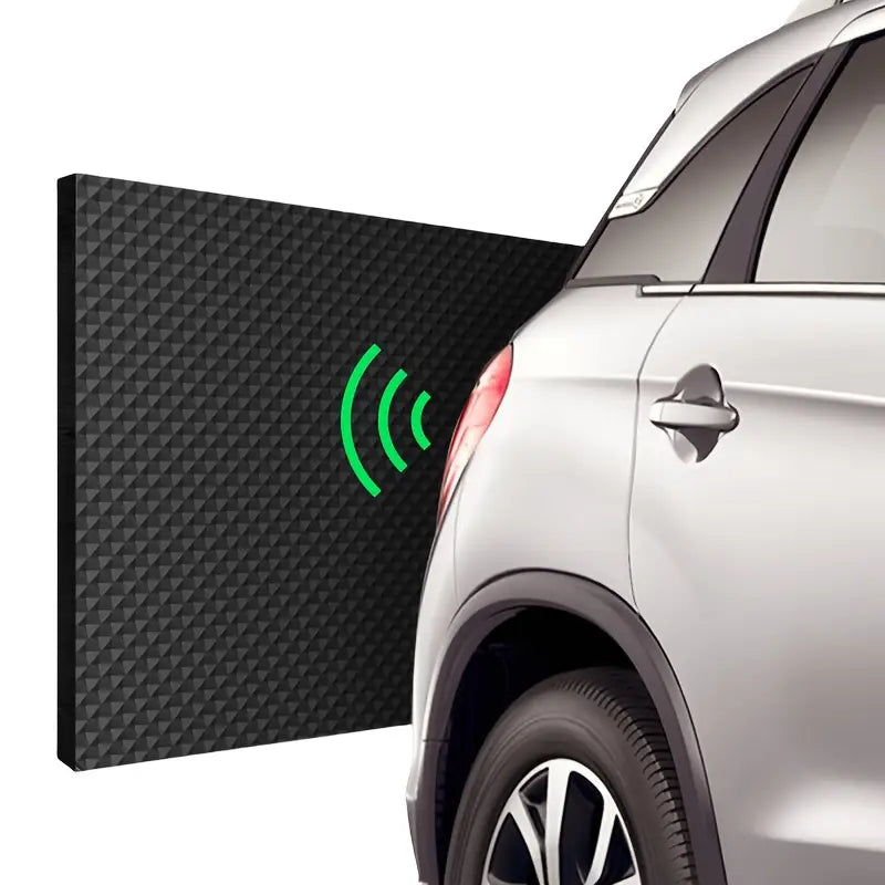 8pcs Black Garage Door & Wall Protectors -