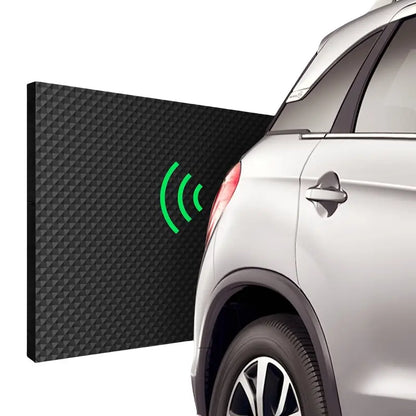 8pcs Black Garage Door & Wall Protectors -