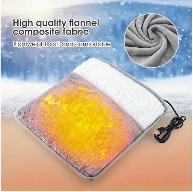 USB Powered Washable Foot Warmer Heating Pad - Little Tokyo SA