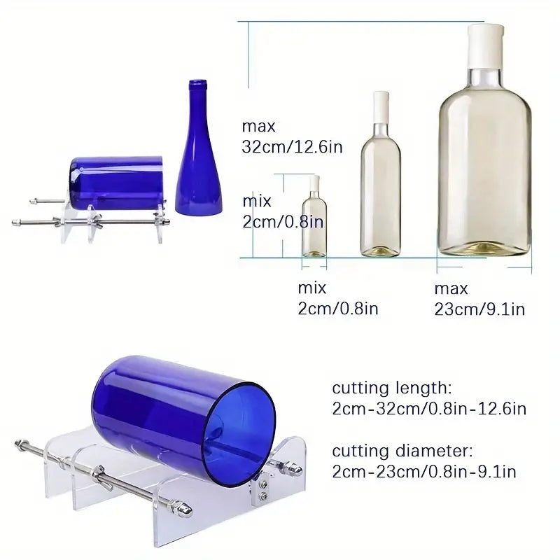 Glass Cutter Precision DIY Glass Bottle Cutter
