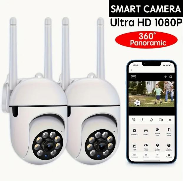 Wireless Mobile App Wifi IP Pan Tilt Zoom Camera - Little Tokyo SA