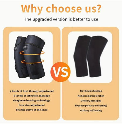 2-in-1 Heating & Vibration Knee & Elbow Massager - Little Tokyo SA