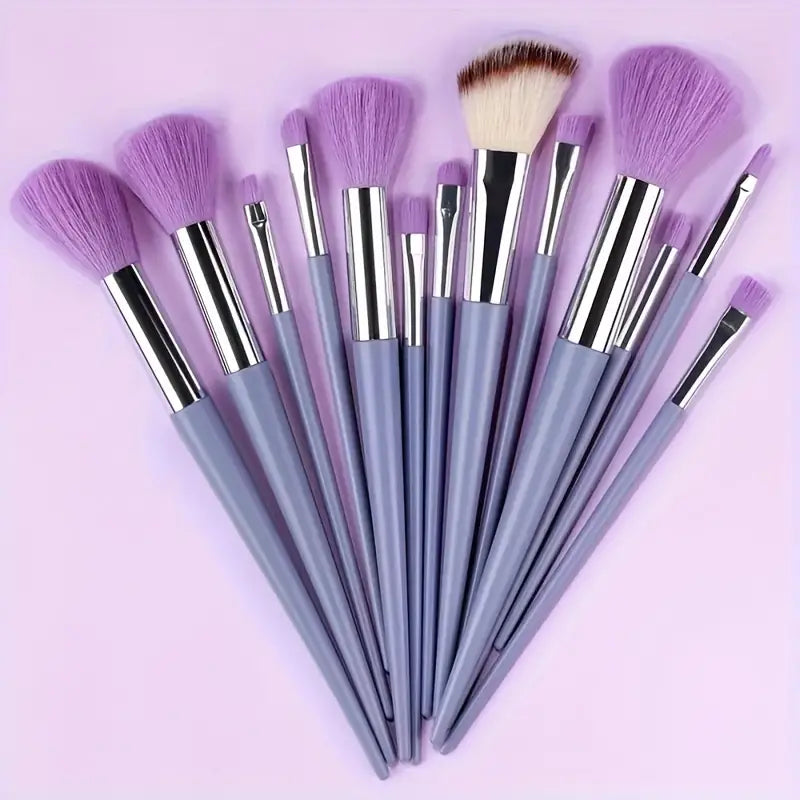 13-Pc Luxurious Soft Makeup Brush Set - Little Tokyo SA