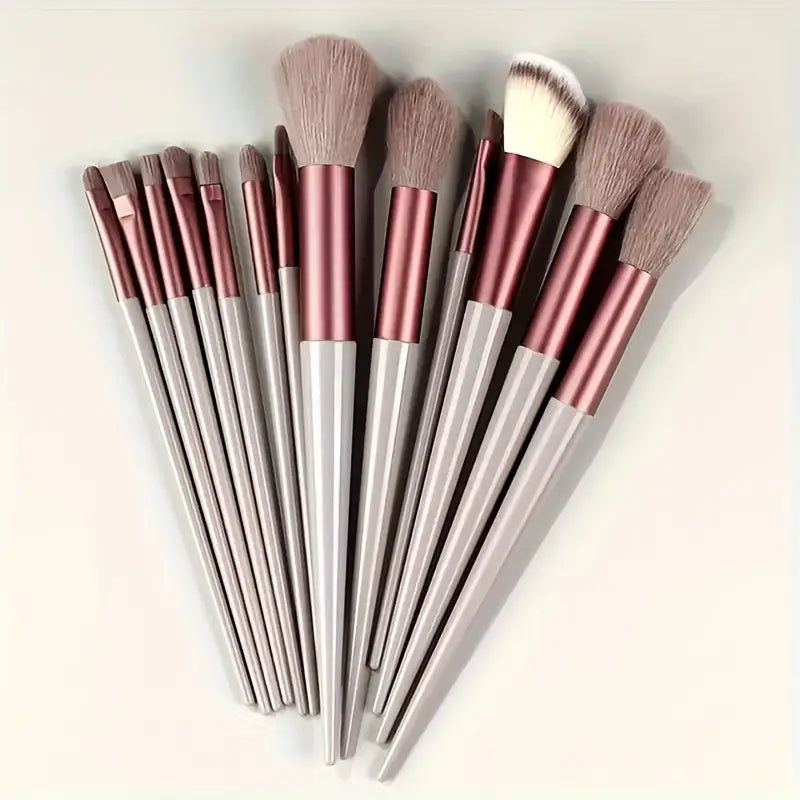 13-Pc Luxurious Soft Makeup Brush Set - Little Tokyo SA