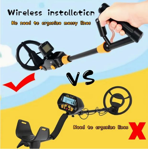 Metal Detector (Treasure Hunter) MD-1008 Upgraded Version - Little Tokyo SA