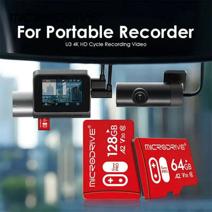 Micro TF SD Card 128GB U3 Class 10