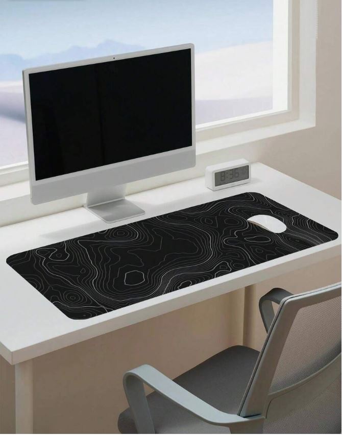 Abstract Pattern Anti-Slip Gaming & Working Mouse Pad - Little Tokyo SA