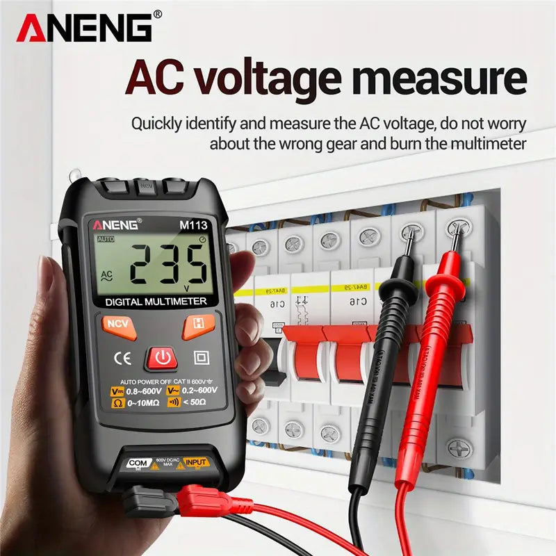 ANENG M113 Auto Recognition Digital Multimeter - Little Tokyo SA
