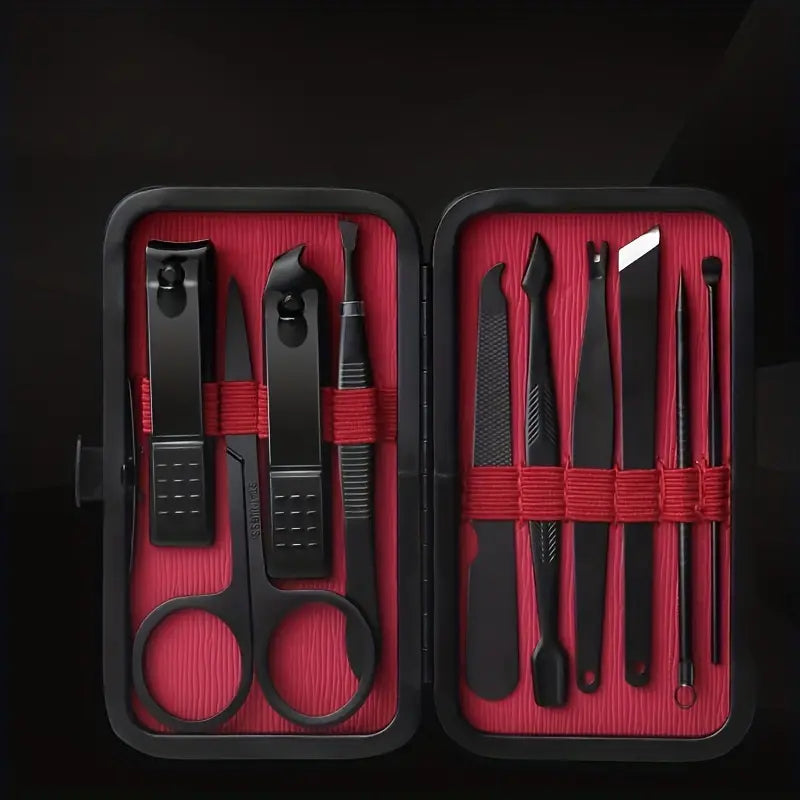 10pcs Professional Premium Quality Nail Clippers Set - Little Tokyo SA