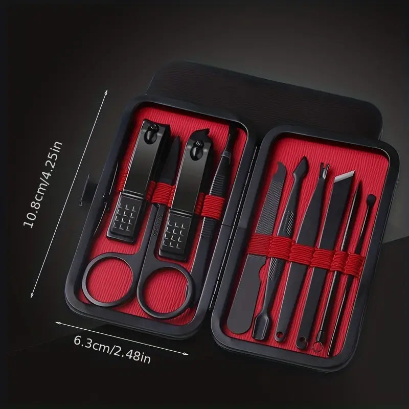 10pcs Professional Premium Quality Nail Clippers Set - Little Tokyo SA