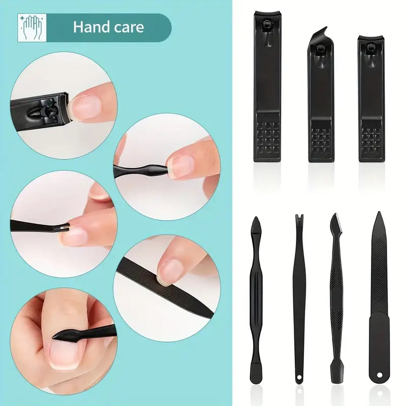 10pcs Professional Premium Quality Nail Clippers Set - Little Tokyo SA