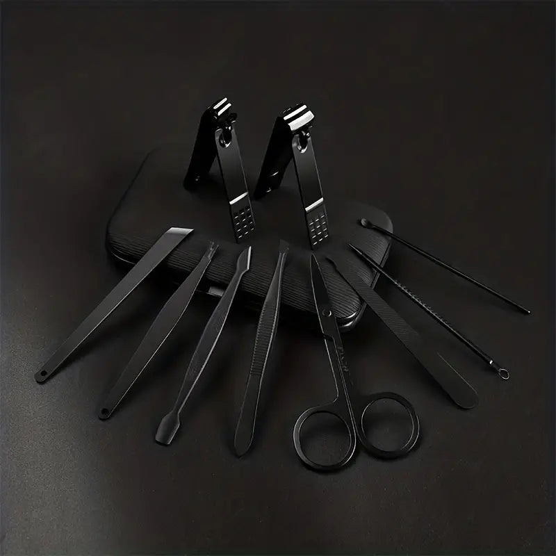 10pcs Professional Premium Quality Nail Clippers Set - Little Tokyo SA