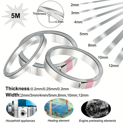 5M Nickel-Chromium Alloy Flat Strip Gasket for Sealing Machine