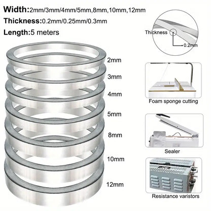 5M Nickel-Chromium Alloy Flat Strip Gasket for Sealing Machine