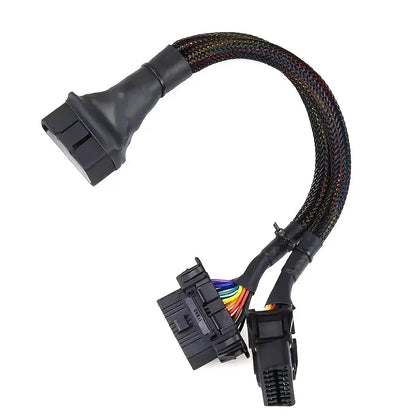 16-Pin OBD II Splitter Extension Cable - Little Tokyo SA