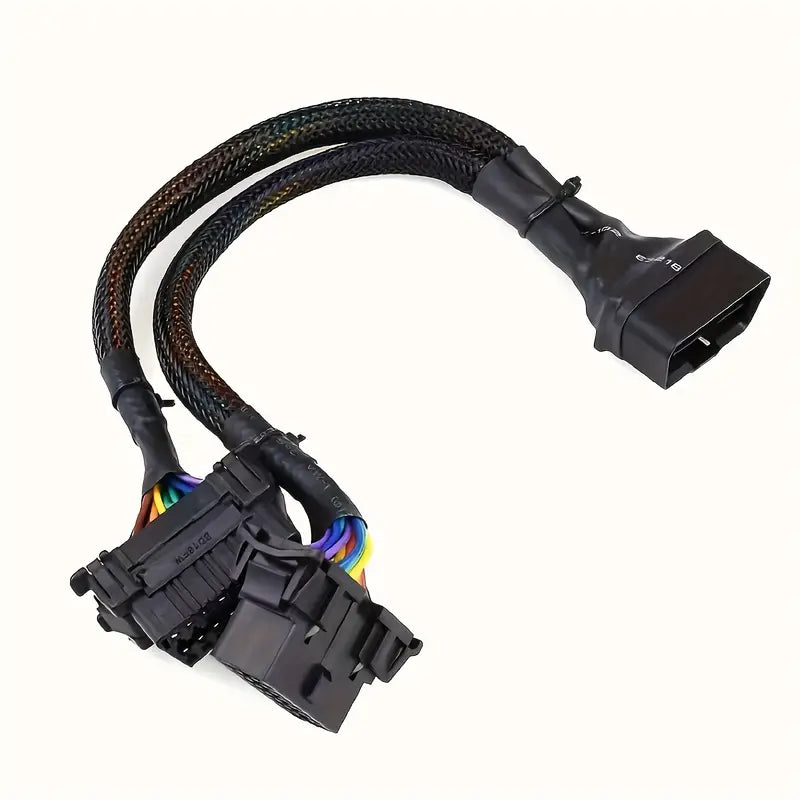 16-Pin OBD II Splitter Extension Cable - Little Tokyo SA