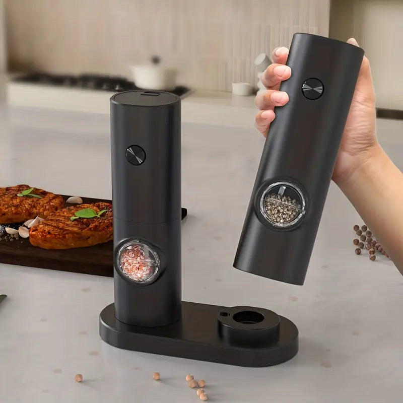 2pcs Electric Pepper Grinder or Salt Mill Set - Little Tokyo SA