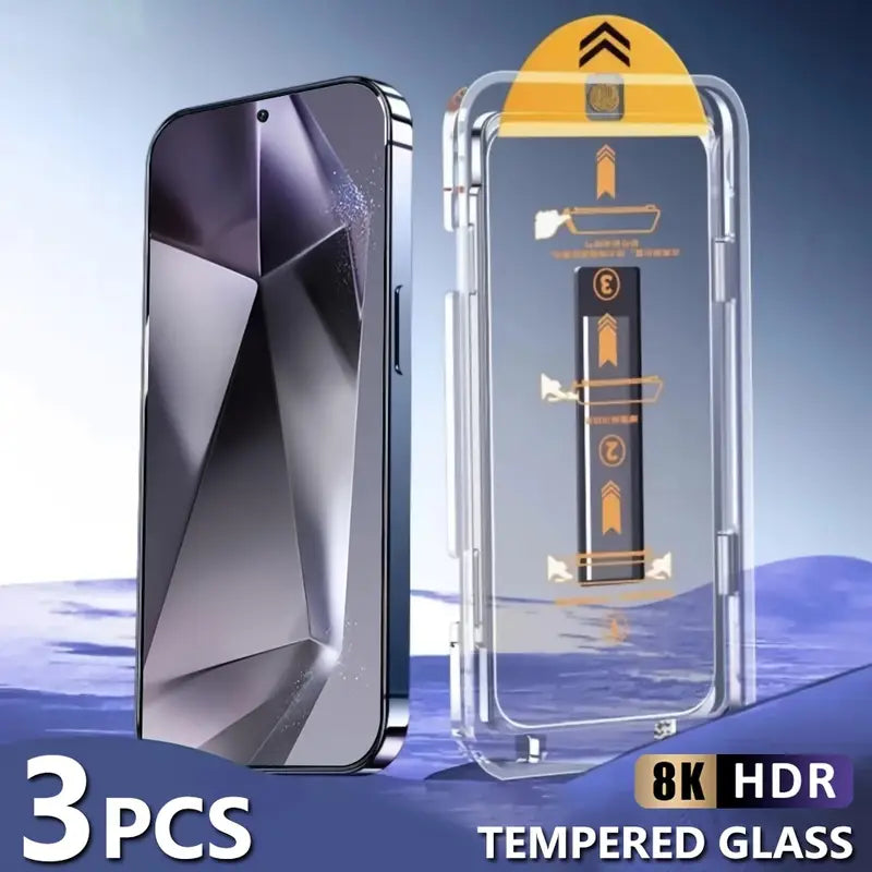 3pcs One-click Dust free Installation HD Screen Protector for Samsung Galaxy S25 Ultra - Little Tokyo SA
