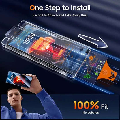 3pcs One-click Dust free Installation HD Screen Protector for Samsung Galaxy S25 Ultra