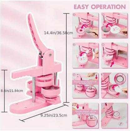 Pin Badge Maker "Creative Charms" Diy Pin Badge Maker Kit