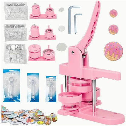 Pin Badge Maker "Creative Charms" Diy Pin Badge Maker Kit