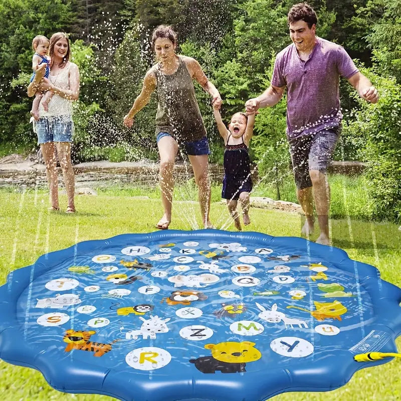 Creative A To Z Letter Print Splash Pad For Babies And Toddlers - Little Tokyo SA