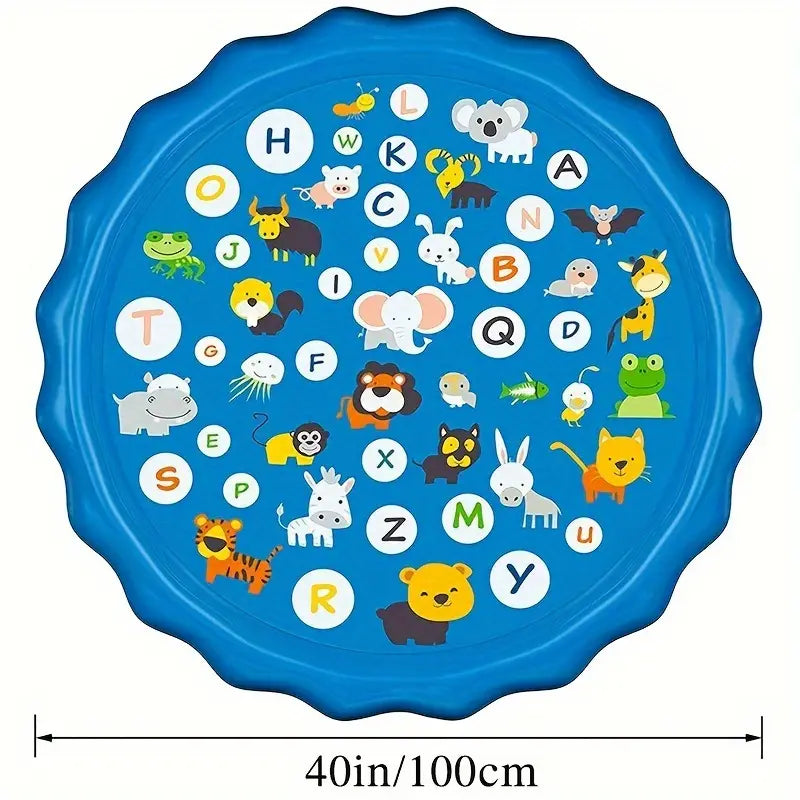 Creative A To Z Letter Print Splash Pad For Babies And Toddlers - Little Tokyo SA
