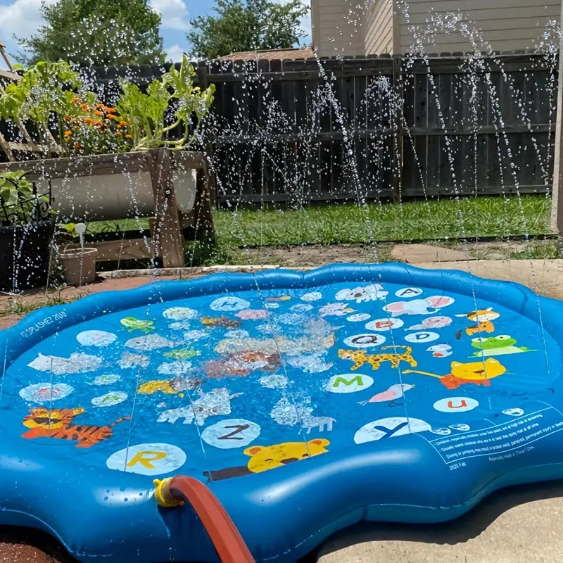Creative A To Z Letter Print Splash Pad For Babies And Toddlers - Little Tokyo SA
