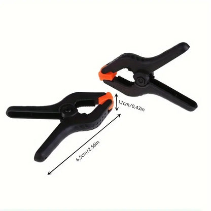 10pcs Plastic Spring Clamps, DIY Clip For Woodworking - Little Tokyo SA