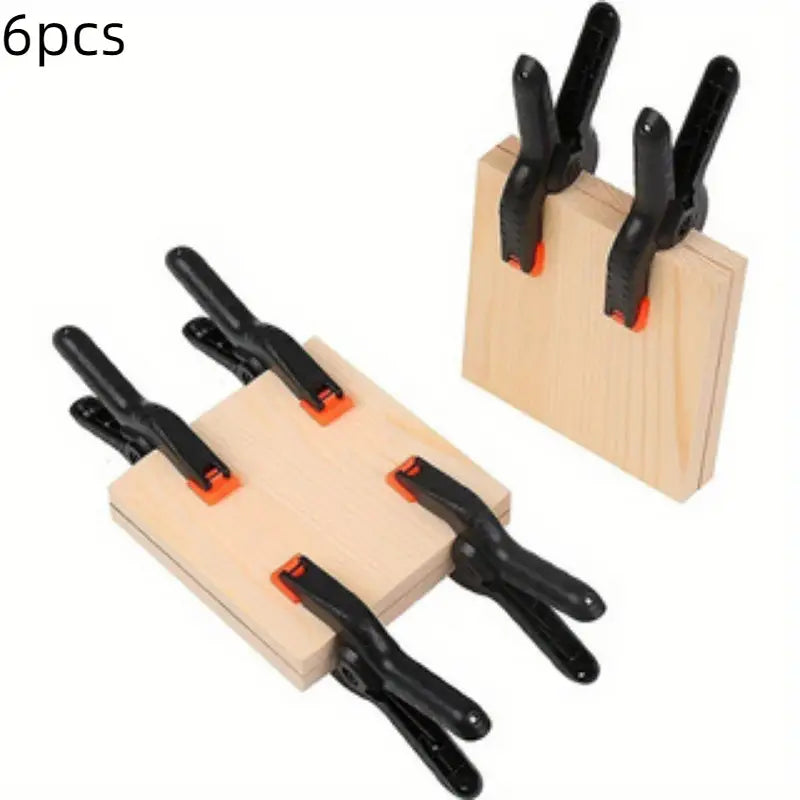 10pcs Plastic Spring Clamps, DIY Clip For Woodworking - Little Tokyo SA