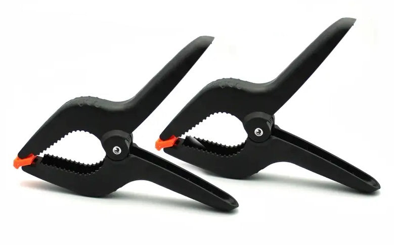 2pcs 10.16cm Plastic Nylon Spring Clamps for DIY Woodworking - Little Tokyo SA