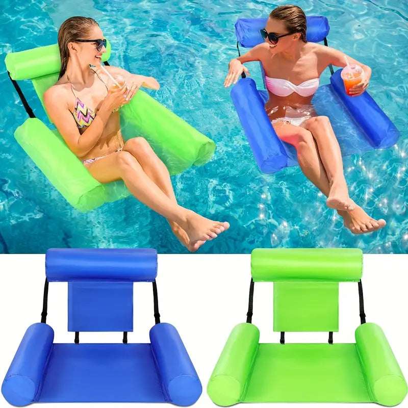 1pc Inflatable Pool Float Chair for Adults