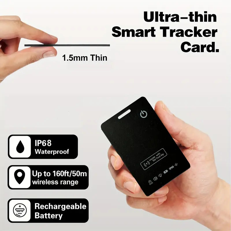 2Pack Ultra-Thin Wallet GPS Tracker Card - Little Tokyo SA