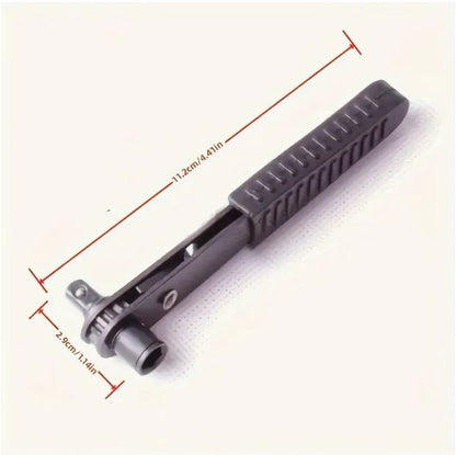 Mini Ratchet Wrench Set, 6.35mm (1/4") Hex, Durable Tool - Little Tokyo SA