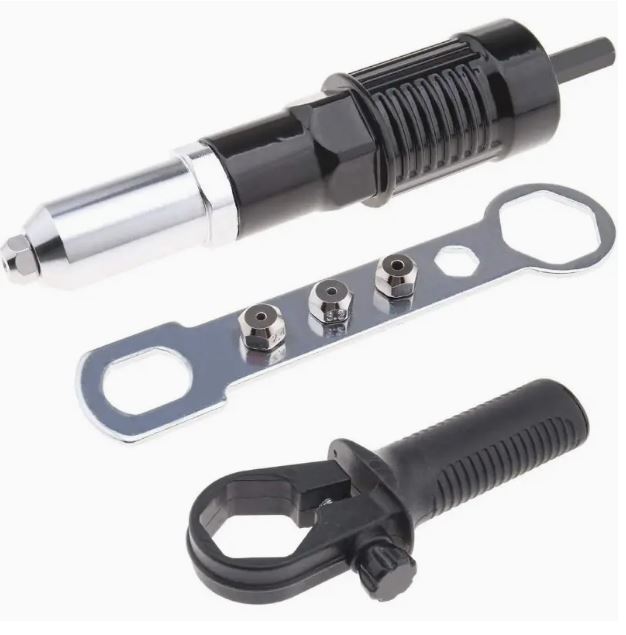 1 Set Riveting Tool Attachment for Electric Drill - Little Tokyo SA