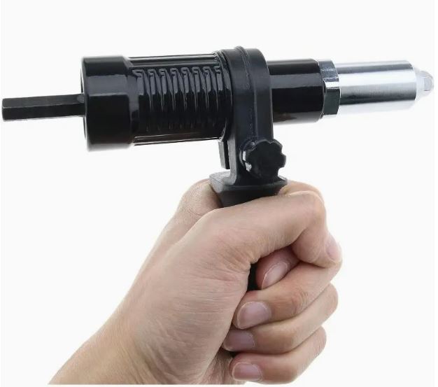 1 Set Riveting Tool Attachment for Electric Drill - Little Tokyo SA